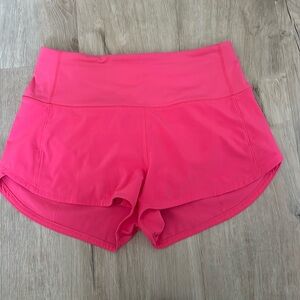 Lululemon Speed up shorts Size 4, high rise, 2.5 inseam